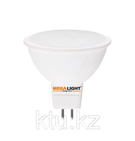 LED ЛАМПА MR16 "Spot" 5W 450Lm 230V 4000K GU5.3 MEGALIGHT (10/100)