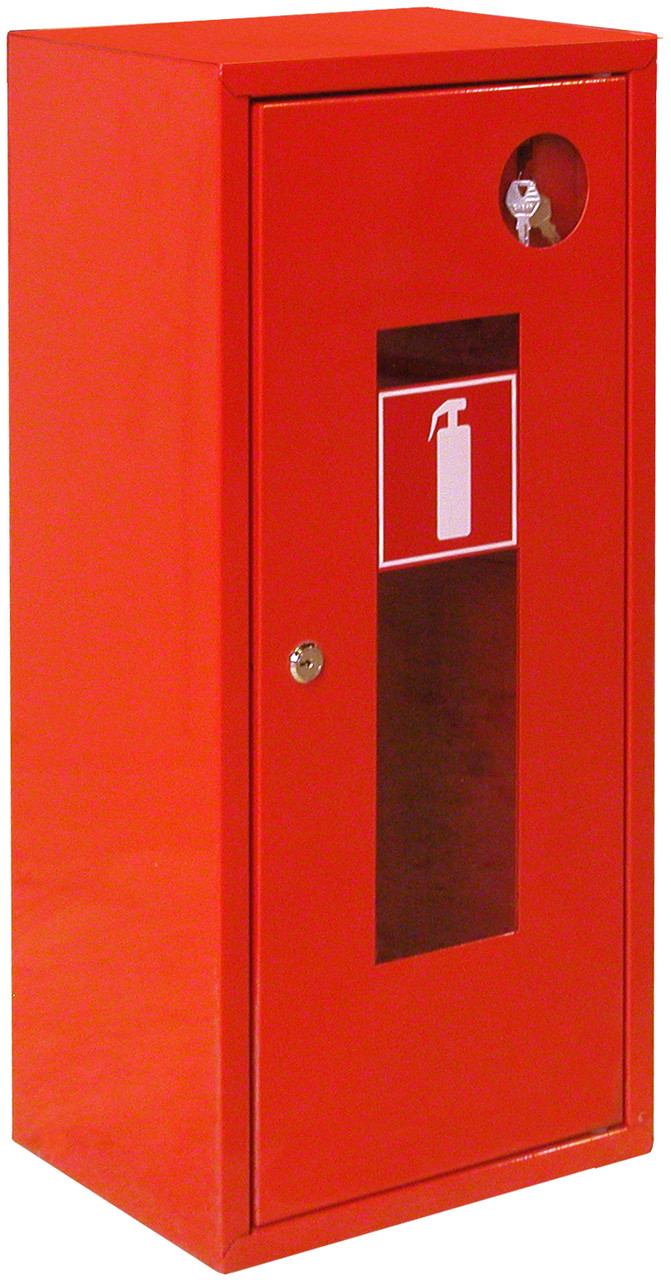 Шкаф для хранения огнетушителей ШПО-100 (Промиз) для 1 огнетушителя 6-12 кг открытый 730*300*210 - фото 1 - id-p79848775