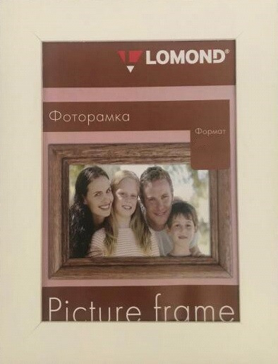 Фоторамка LOMOND деревянная A5 15*21см (Белая-07) 1401024