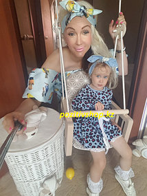 Удобная качеля с мягкой сидушкой!