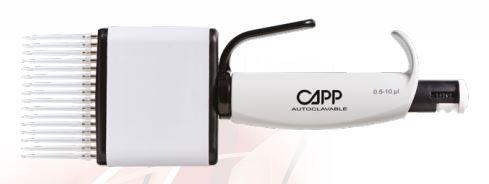 Дозатор 16-канальный Capp (5-50 мкл)
