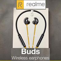 Наушники беспроводные Realme Buds Wireless EP52 {12 часов работы, система авто-стоп}
