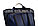 Городской рюкзак кожаный с USB выходом для ноутбука с металлической ручкой Xinboshda 701 синий, фото 7