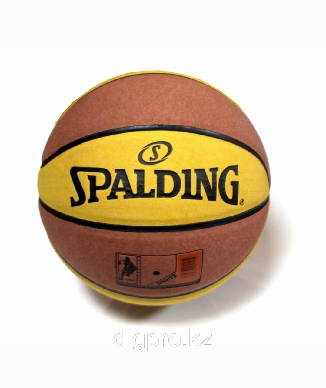 Мяч баскетбольный Spalding №7 Кожа оптом