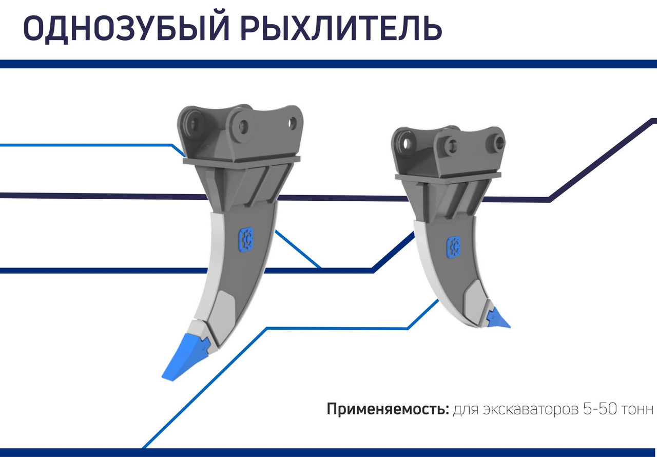 Ковш-рыхлитель для экскаваторов, фронтальных погрузчиков, карьерной техники - фото 6 - id-p79870248