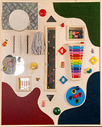 Акустическая настенная тактильная панель