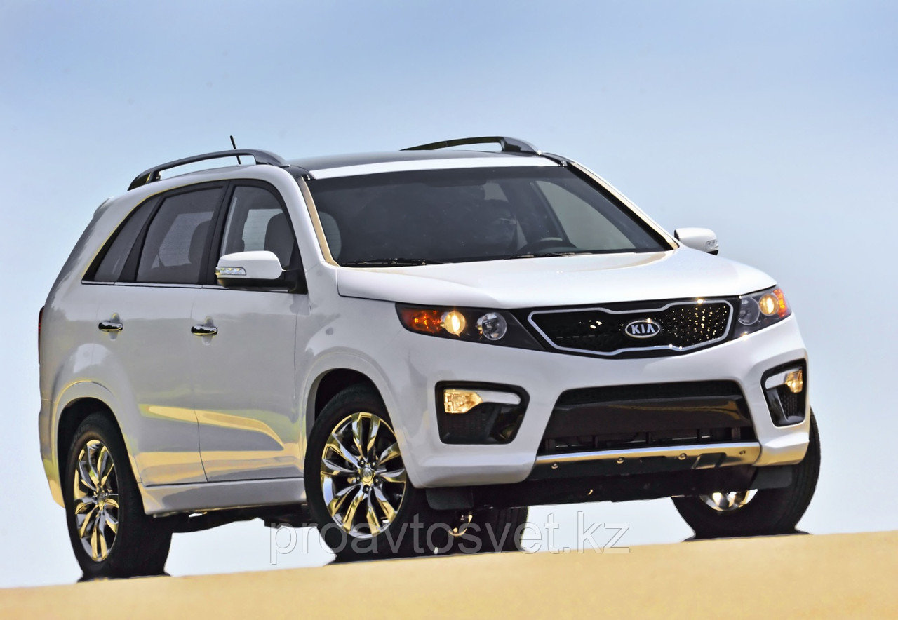 Переходные рамки на KIA Sorento 2013 на Hella 3/3R