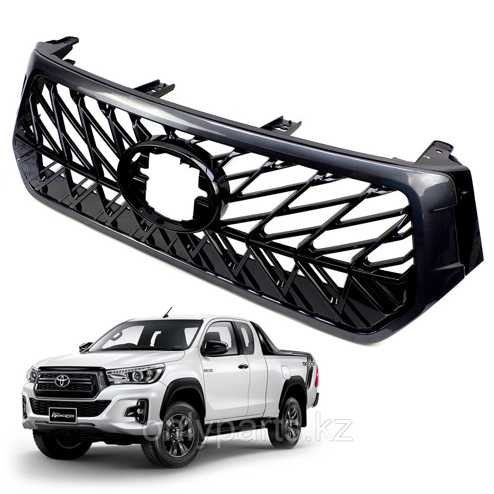 Решетка радитора в стиле TRD на TOYOTA HILUX 2015-2020