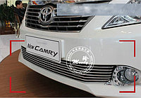 Хром решетка нержавейка на CAMRY V50 2011-14