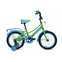 Велосипед FORWARD METEOR 16 (16" 1ск) голубой/зеленый