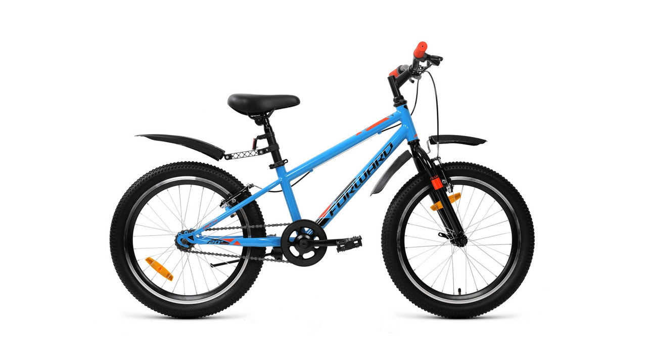 Велосипед FORWARD UNIT 20 1.0 (20" 1ск) синий /, RBKW01N01003 - фото 1 - id-p79875752