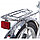 Велосипед NOVATRACK 18", URBAN, красный, защита А-тип, тормоз нож., крылья и багажник хром., фото 2