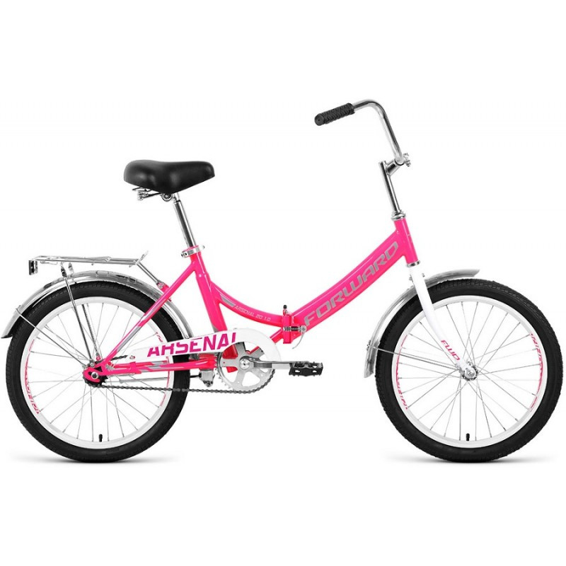 Велосипед FORWARD ARSENAL 20 1.0 скл. (20'' 1ск.) розовый / серый /, RBKW0YN01008