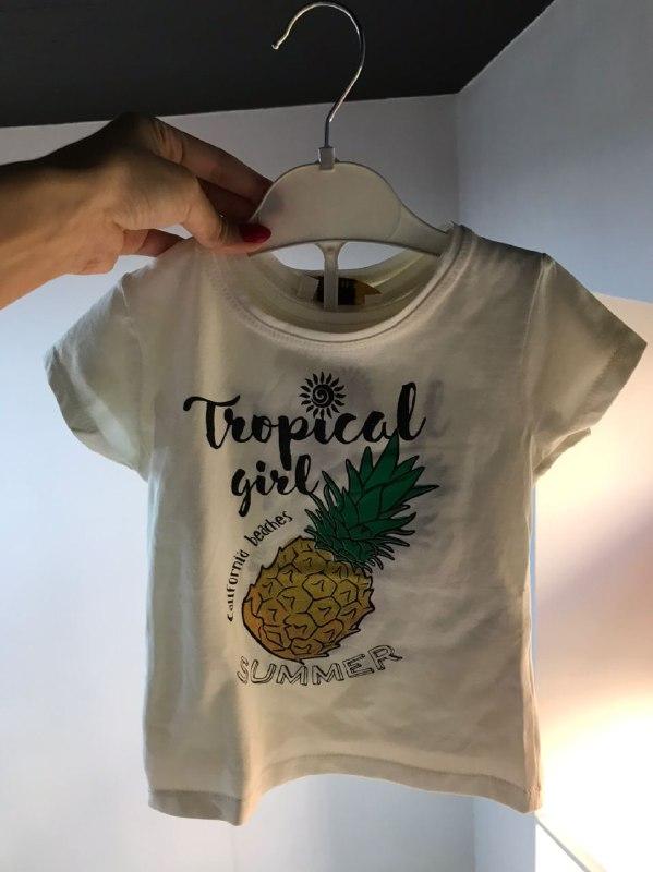 Футболка для девочек Tropical Girl