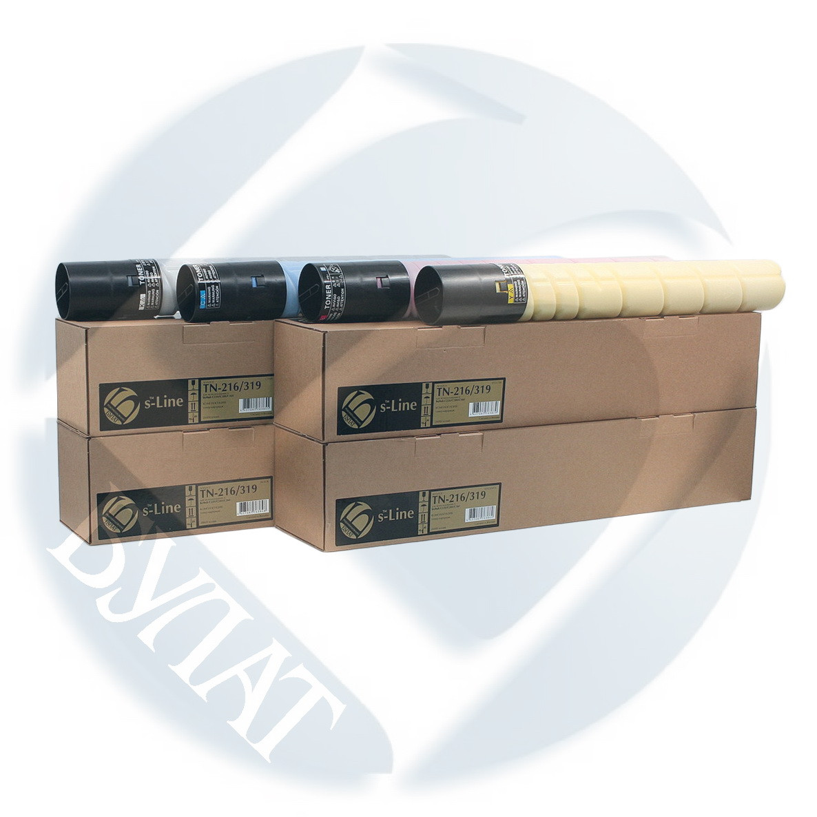 Тонер-картридж Xerox WorkCentre 7120/7220 006R01462 (15k) Y БУЛАТ s-Line