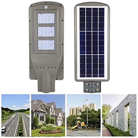 Светильник уличного освещения на солнечных батареях 90W. ску на солнце, светильник от солнечной панели