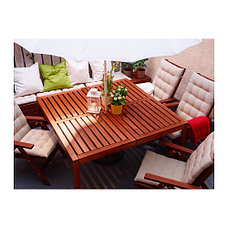 Стол садовый ЭПЛАРО коричневая морилка ИКЕА, IKEA, фото 3