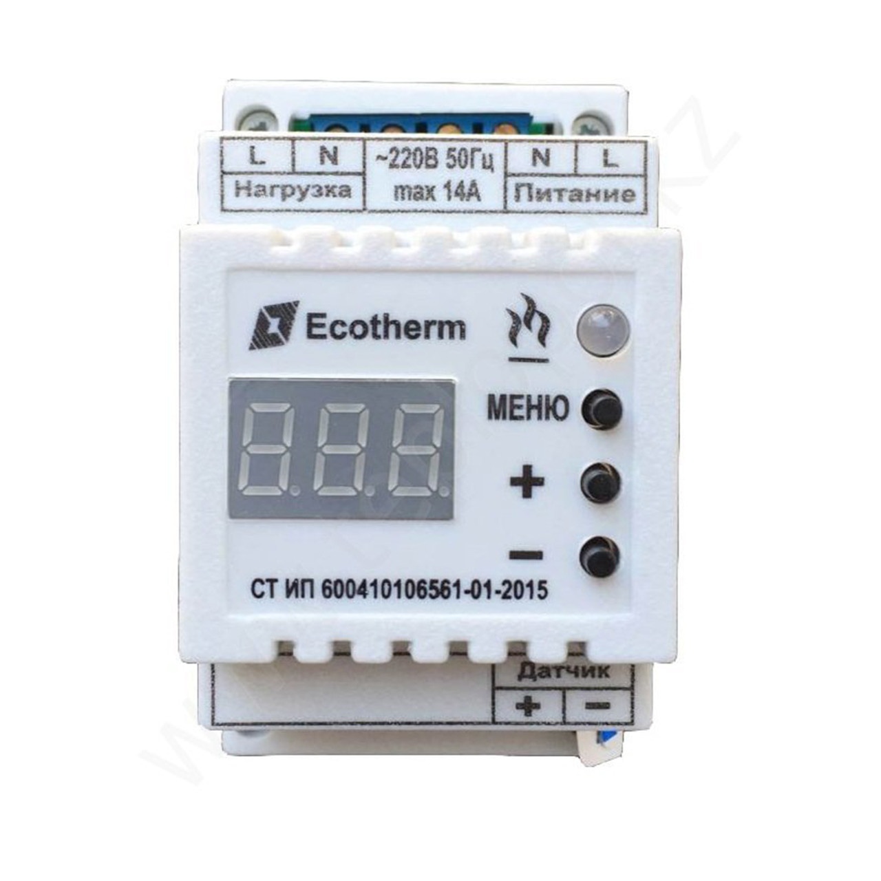 Терморегулятор ECOTHERM-03-Б2-T1 - фото 1 - id-p79898632