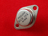 Биполярный транзистор PHILIPS BUS13A, 15A, 1000V, 175W, NPN, TO-3