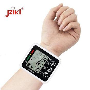 Тонометр осциллометрический цифровой автоматический JZIKI для измерения артериального давления и пульса (на