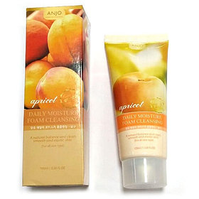 Пенка для умывания ANJO Professional увлажняющая с абрикосом - Moisture Foam Cleansing - Apricot, 100 мл