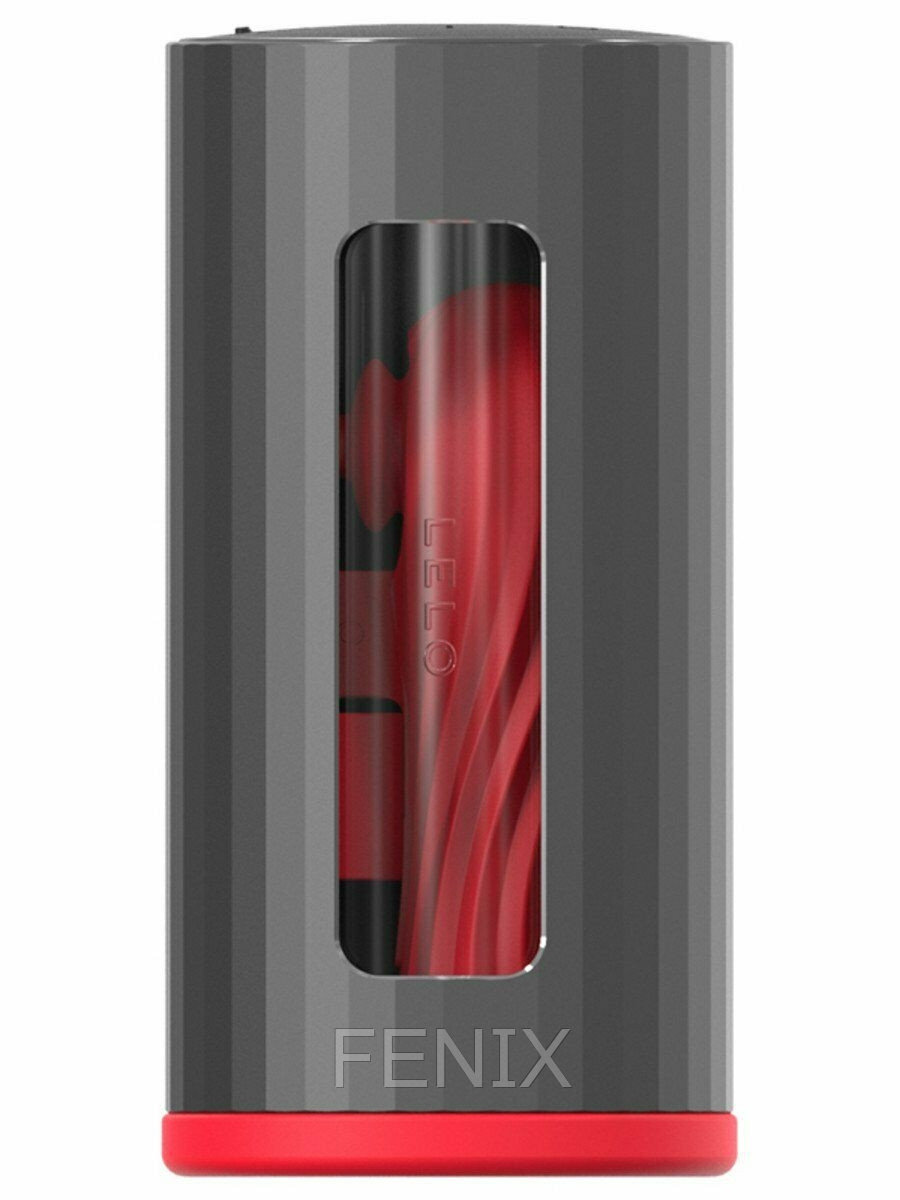 Lelo - F1s Developer's Kit Red - высокотехнологичный мастурбатор, 14.3х7.1 см