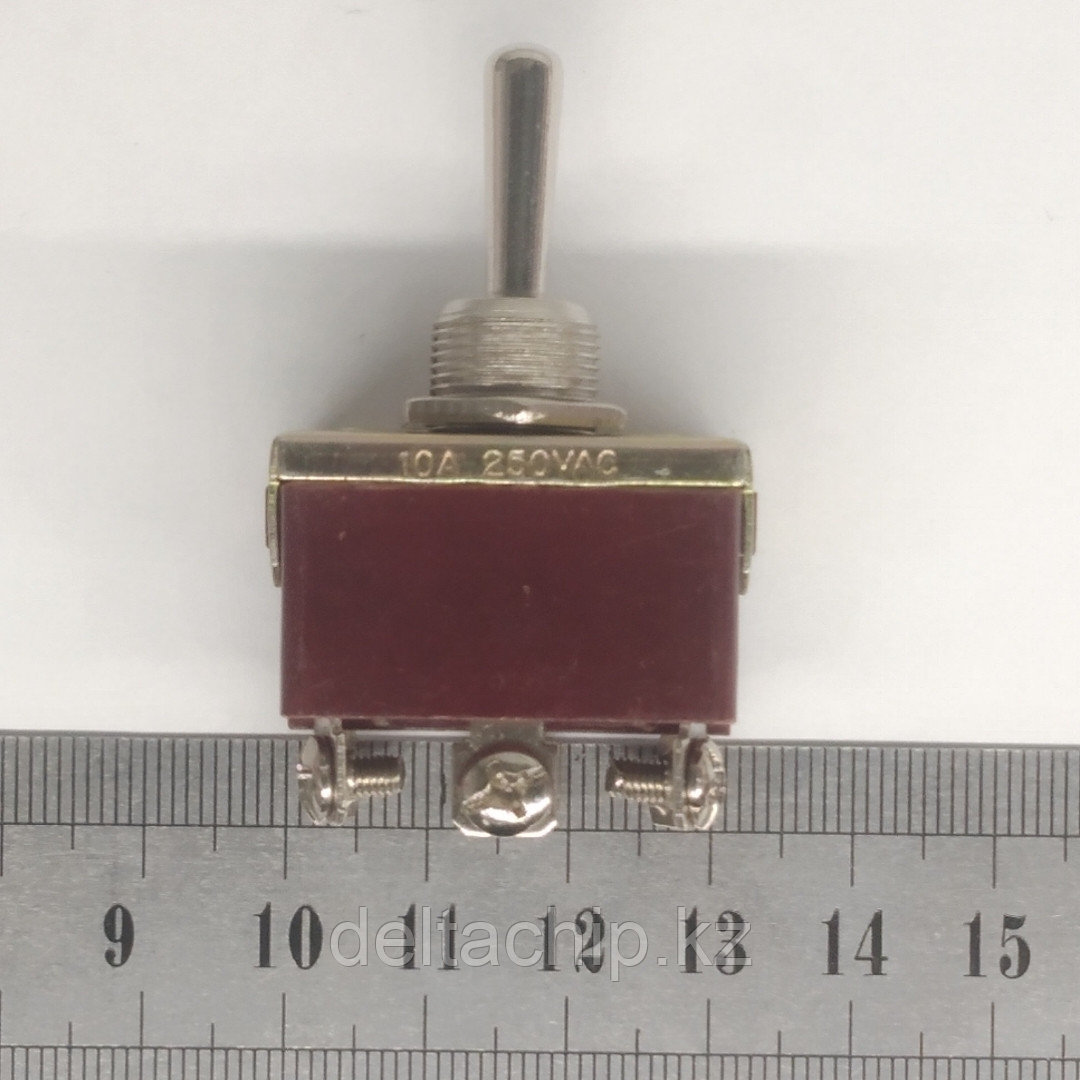 Тумблер 3 положения с фиксацией 15А 6 контакта