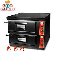 Печи для пиццы двухуровневая Газовая 60 см - диаметр