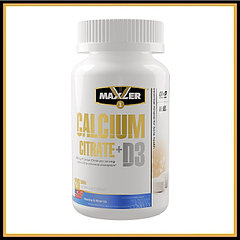 Maxler Calcium Citrate + D3 120 таблеток