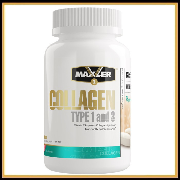 Коллаген - Maxler Collagen Type 1&3 90 таблеток