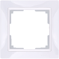 Рамка на 1 пост /WL03-Frame-01 (белая)