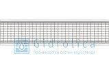 Решётка водоприёмная ячеистая стальная оцинкованная 1000×236×33, фото 2