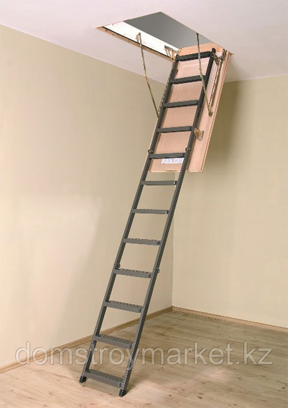 Чердачная лестница металлическая LMS Smart размер 60х120х280 - фото 7 - id-p79915929