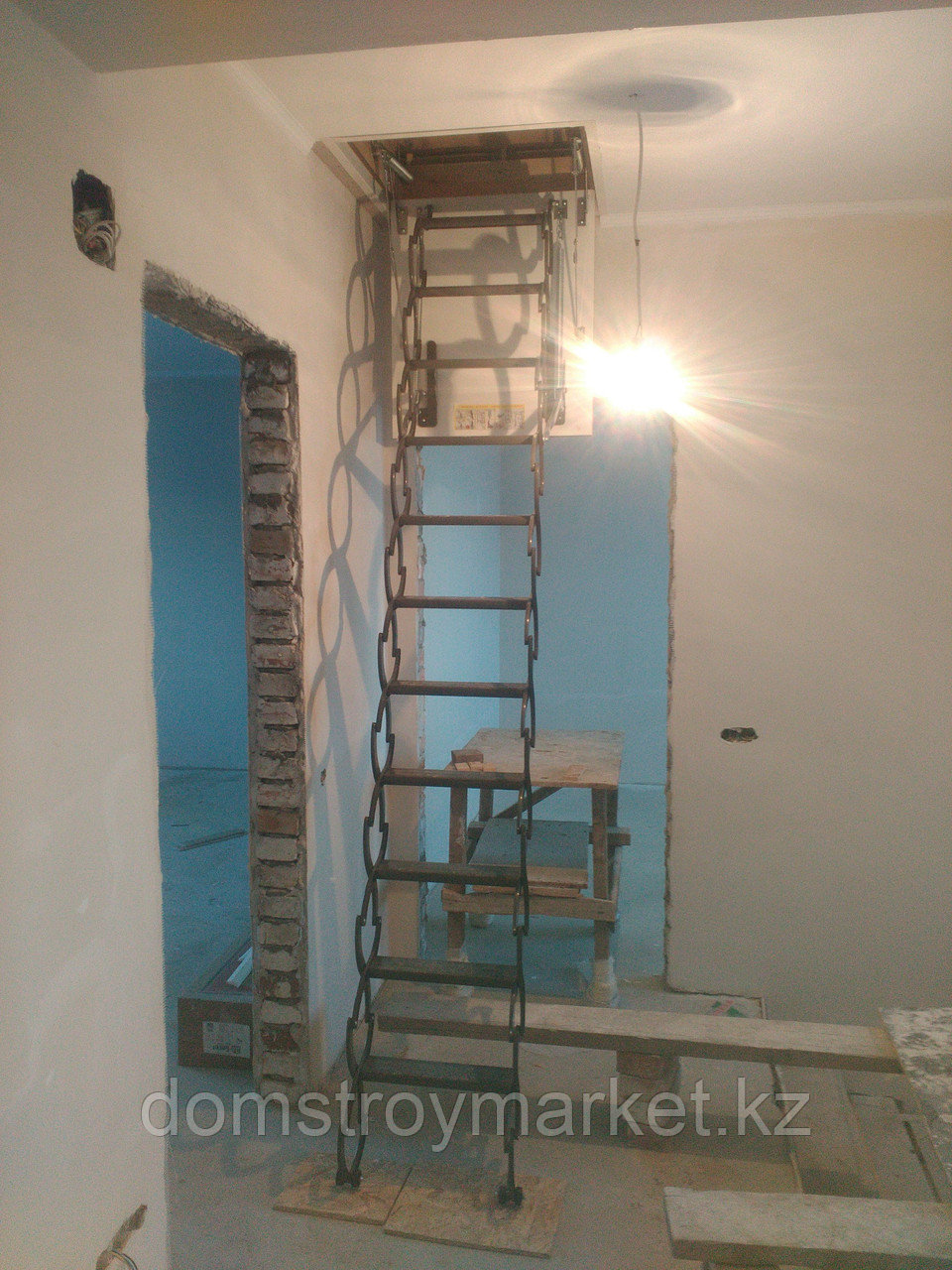 Монтаж / установка чердачной лестницы в Алматы - фото 2 - id-p79915961