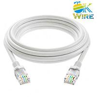 Патч-корд Cat.6 OK-FTP-RJ45-1,5м-G LSZH  (Серый)