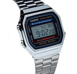 Электронные наручные часы Casio A-168WA-1. Оригинал 100%. Классика. Kaspi RED. Рассрочка