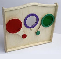 Панель для игровых зон "Цветные стеклышки"