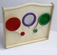 Панель для игровых зон "Цветные стеклышки"