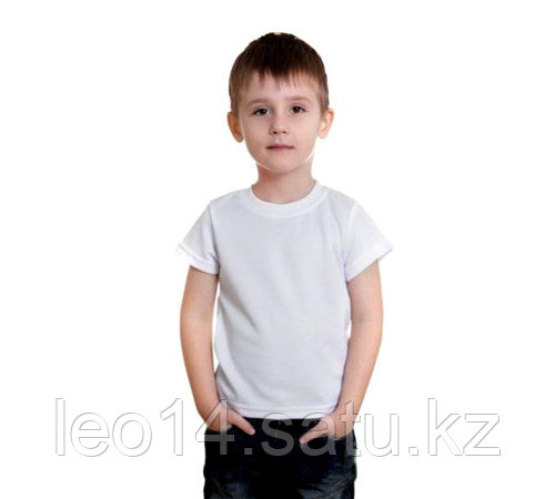Футболка детская, для сублимации Прима-Cool and Dry "Fashion kid" цвет: белый, размер: 32(128)