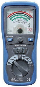 CEM DT-5503 Аналоговый тестер изоляции и электропроводимости