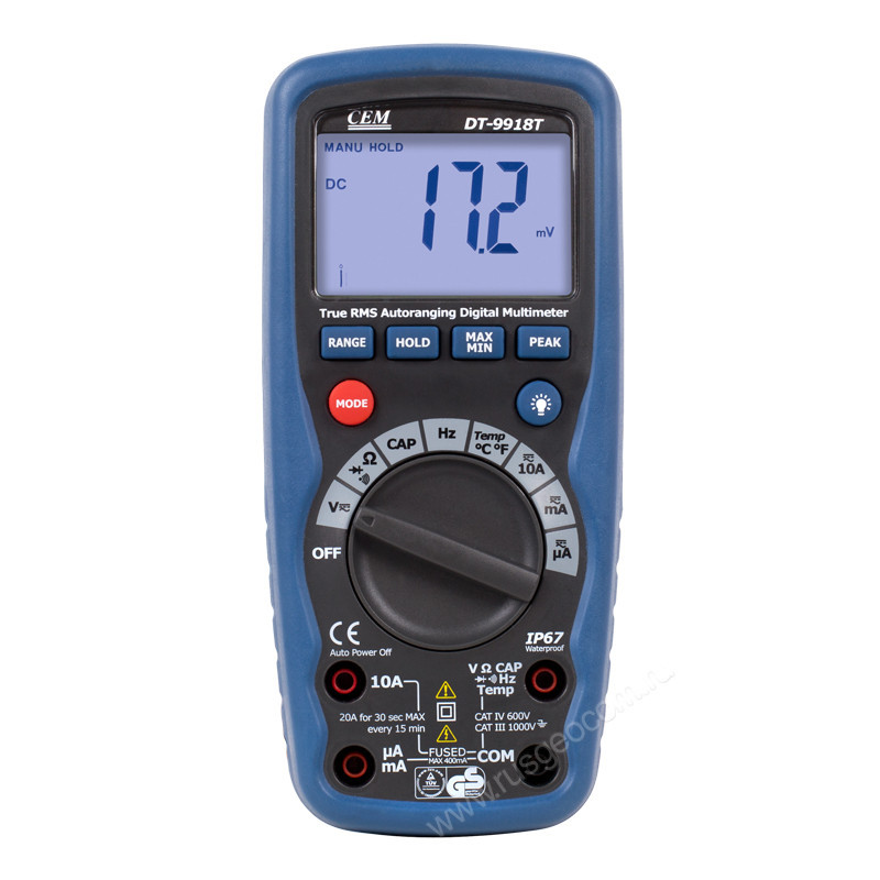 CEM DT-9918T Мультиметр профессиональный