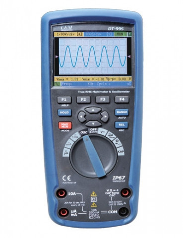 CEM DT-9989 цветной цифровой осциллограф мультиметр