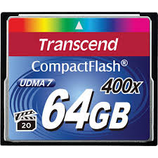 Карта памяти CF Card 64 gb 400x