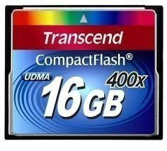 Карта памяти Transcend CompactFlash 400x 16Gb
