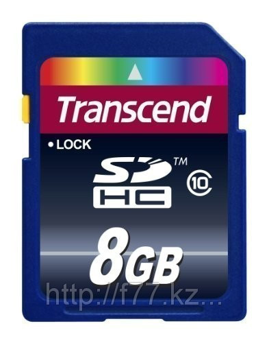 Карта памяти Transcend SDHC 8GB class 10