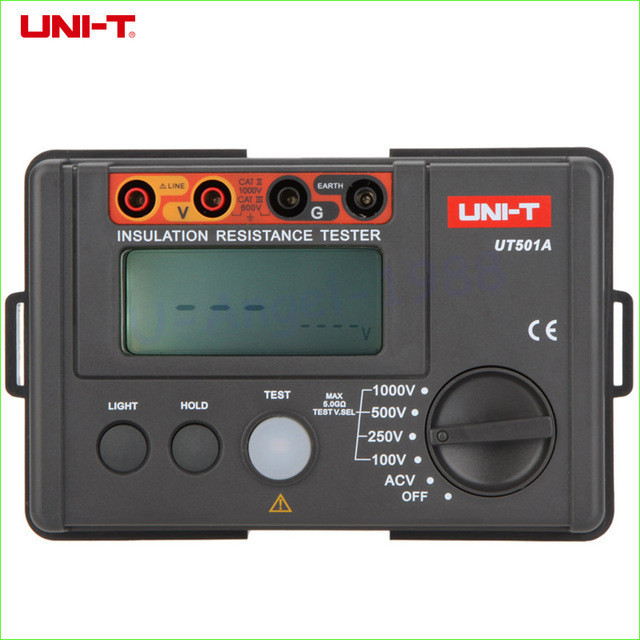 UNI-T UT501A Измеритель сопротивления изоляции цифровой - фото 1 - id-p79920081