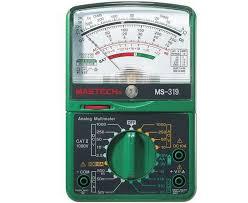 MS319 аналоговый стрелочный мультиметр Mastech