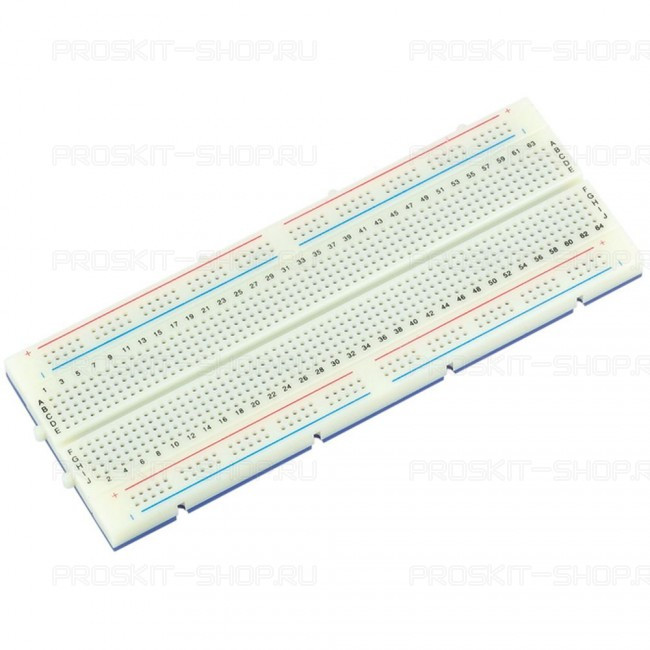 BX-4112N/BX-4112 Плата макетная (64х171мм, 840 отверстий) Pro'sKit