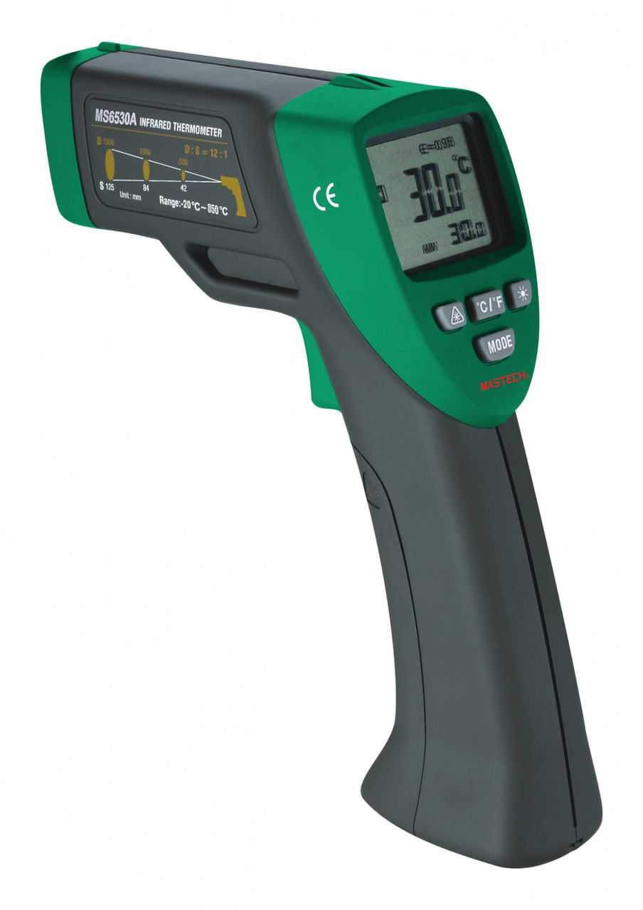 MS6530A Mastech термометр дистанционный цифровой инфракрасный -20c/+850c(пирометр)
