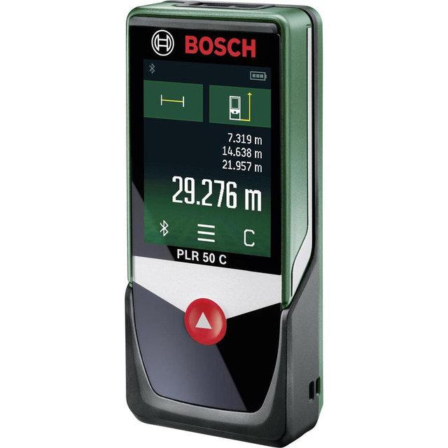 Лазерный дальномер Bosch PLR 50 C - фото 1 - id-p79920207